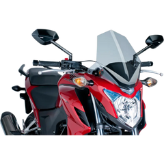 PUIG HI-TECH PARTS New Generation Windscreen - 14-3/8" - Smoke - CB500F 6437H