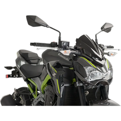 PUIG HI-TECH PARTS New Generation Windscreen - 15-1/4" - Black - Z900 9689N
