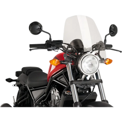 PUIG HI-TECH PARTS New Generation Windscreen - 16-1/2" - Clear - Honda 9462W