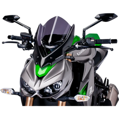 PUIG HI-TECH PARTS New Generation Windscreen - 17-" - Dark Smoke - Z1000 7514F