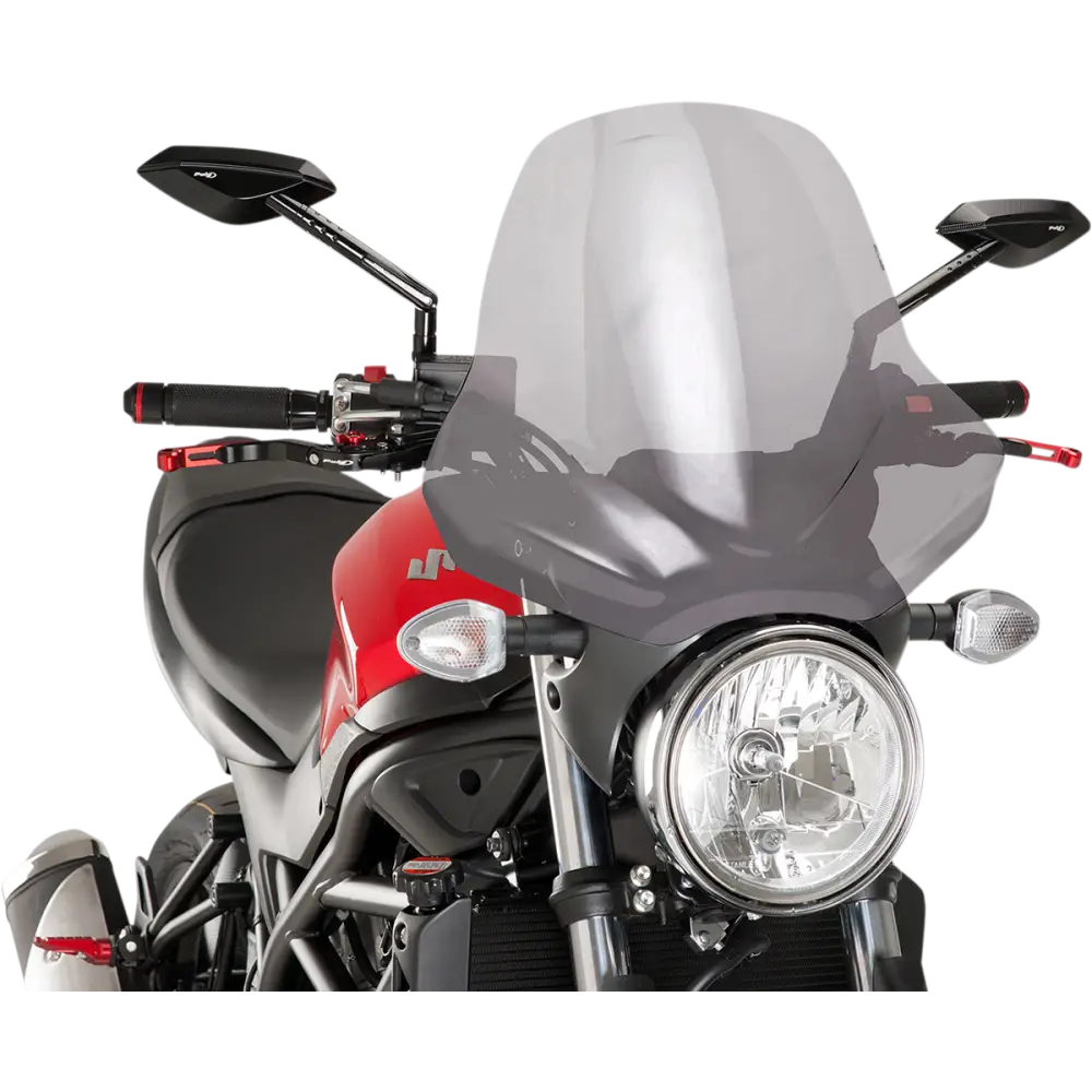 PUIG HI-TECH PARTS New Generation Windscreen - 18-7/8" - Smoke 5267H