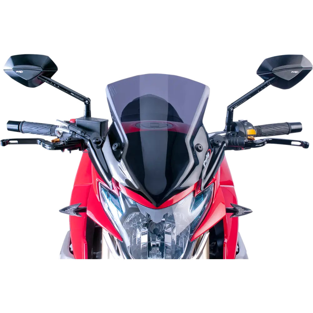 PUIG HI-TECH PARTS New Generation Windscreen - Dark Smoke - GSR750 5646F