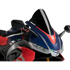 PUIG HI-TECH PARTS Race Windscreen - 12-1/2" - Black - RS 660 20571N