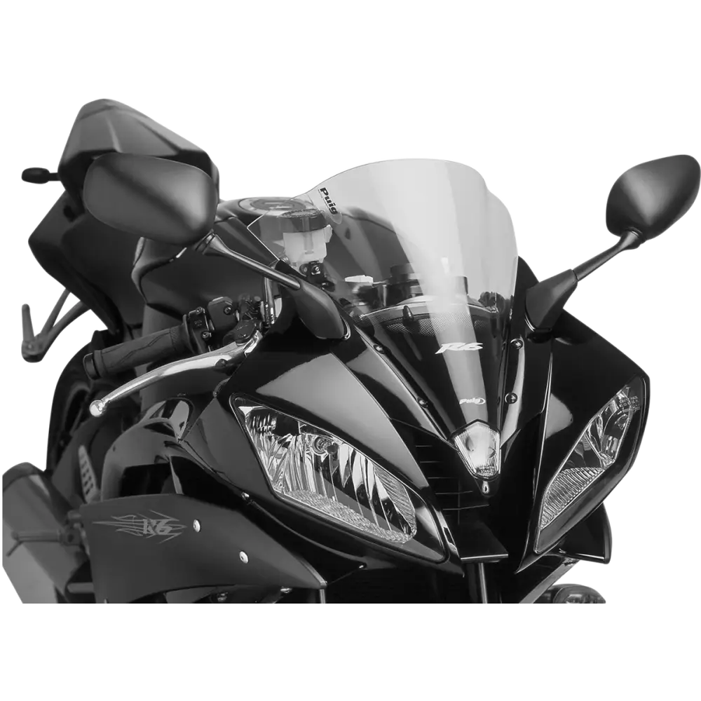 PUIG HI-TECH PARTS Race Windscreen - 12-1/2" - Clear - YZF-R6 4059W
