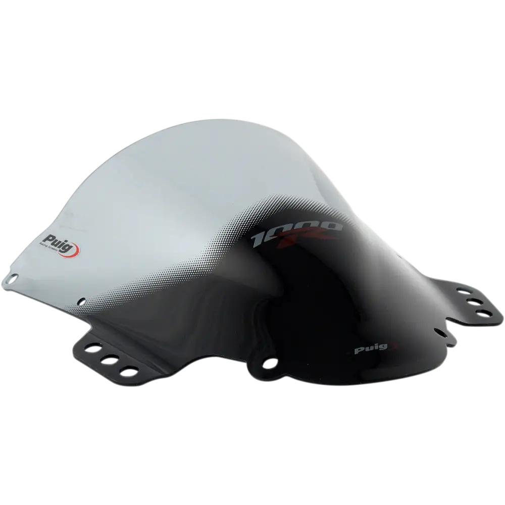 PUIG HI-TECH PARTS Race Windscreen - 12-1/4" - Smoke - GSX-R 1000 2072H