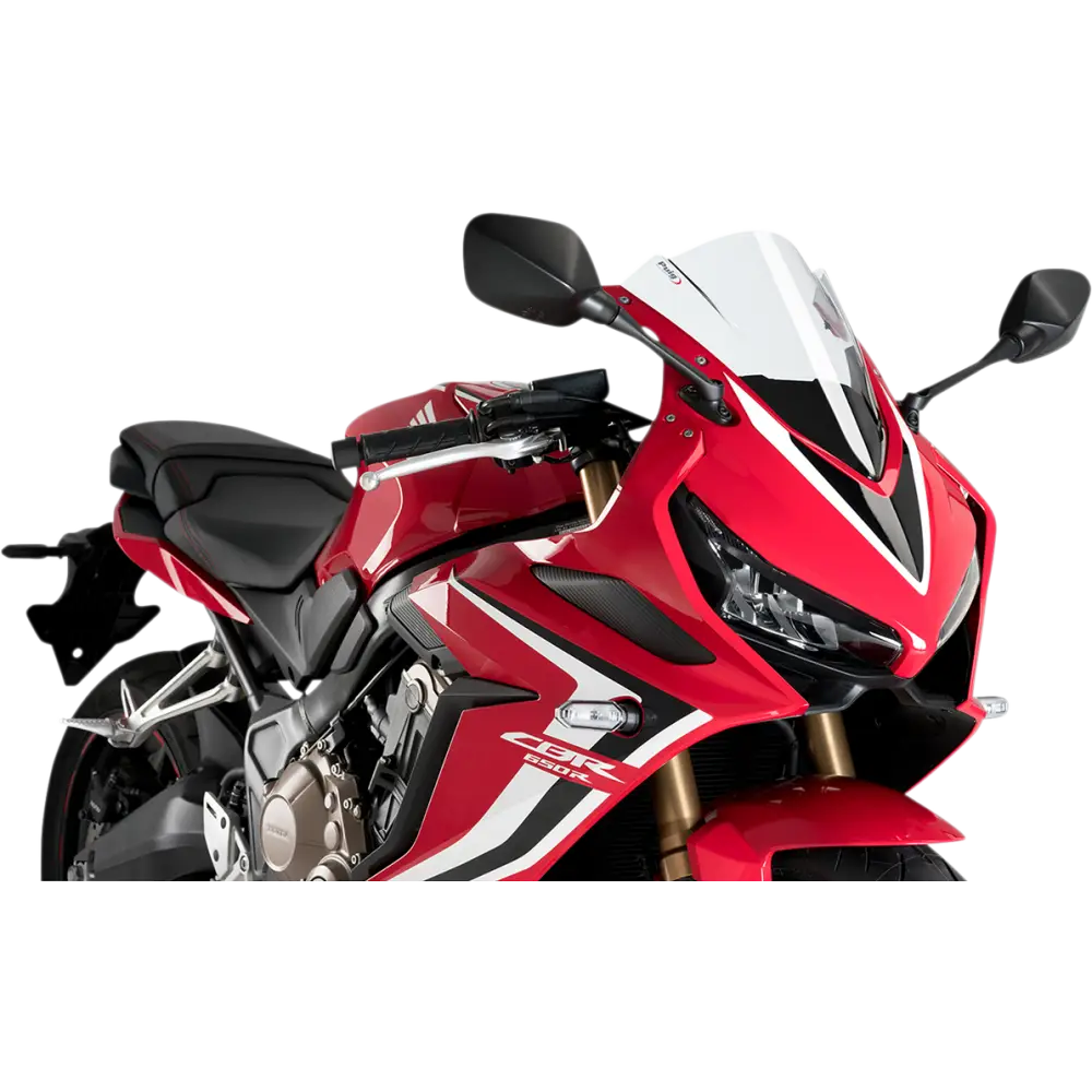 PUIG HI-TECH PARTS Race Windscreen - 13-1/4" - Clear - CBR650R 3568W