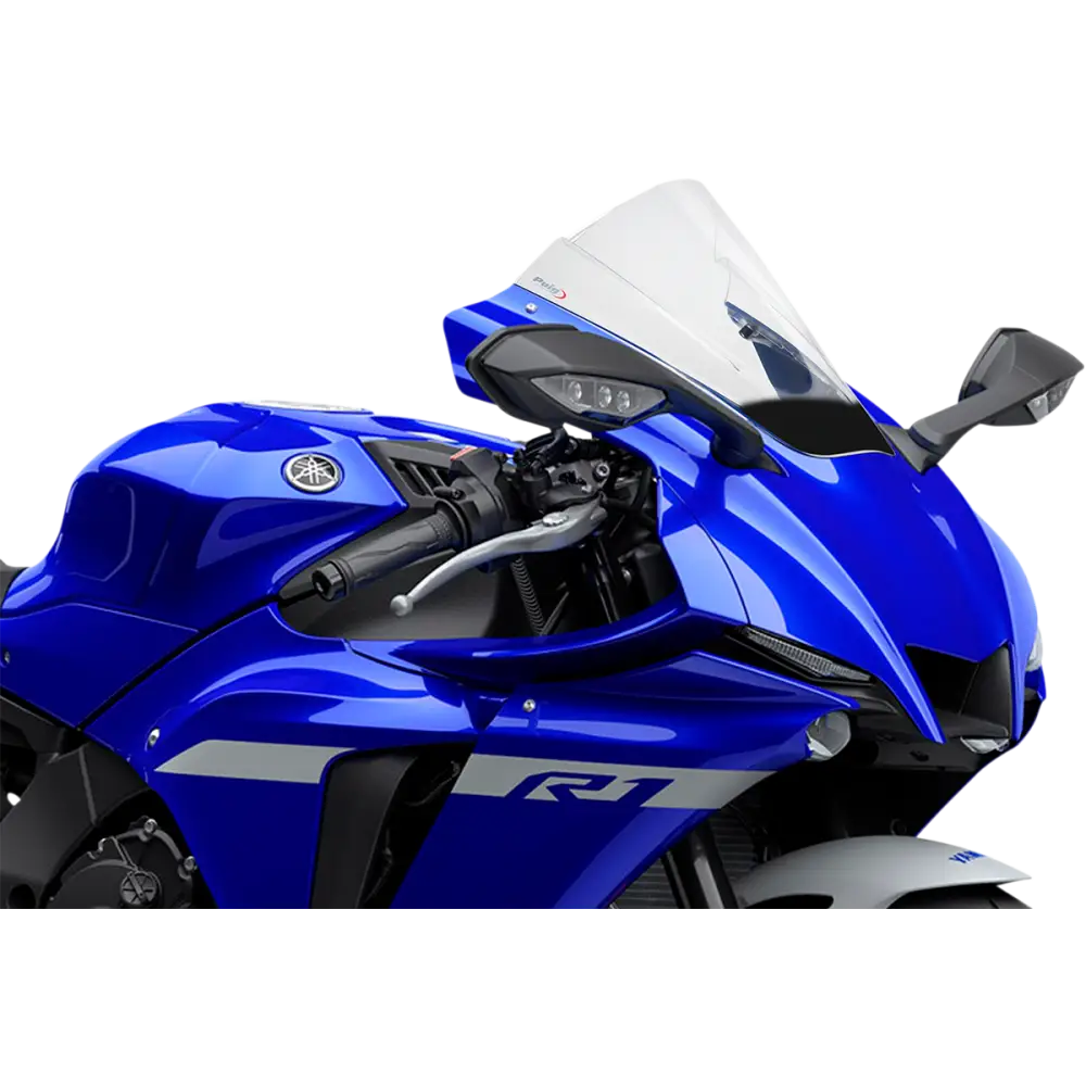 PUIG HI-TECH PARTS Race Windscreen - 13-1/4" - Clear - YZF-R1 3826W