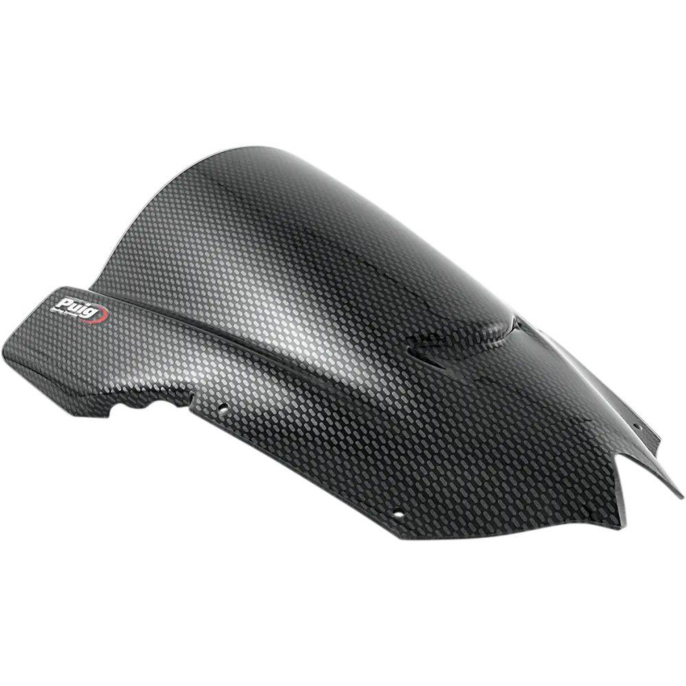 PUIG HI-TECH PARTS Race Windscreen - 13-3/4" - Carbon - YZF-R6 4635C
