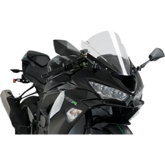 PUIG HI-TECH PARTS Race Windscreen - 13-3/4" - Clear - ZX-6R 3177W