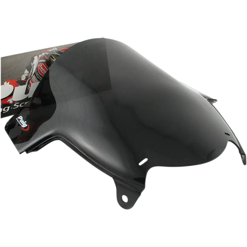 PUIG HI-TECH PARTS Race Windscreen - 13-3/8" - Dark Smoke - GSX650F 4665F