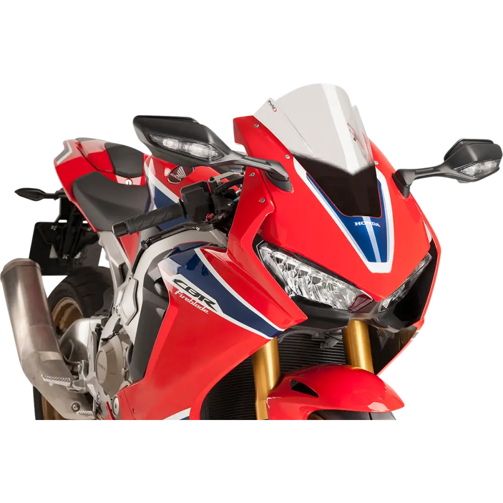 PUIG HI-TECH PARTS Race Windscreen - 13" - Clear - Honda 9407W