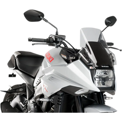 PUIG HI-TECH PARTS Race Windscreen - 13" - Smoke - YZF-R3 3737H