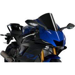 PUIG HI-TECH PARTS Race Windscreen - 14-1/2" - Black - YZF-R6 3633N