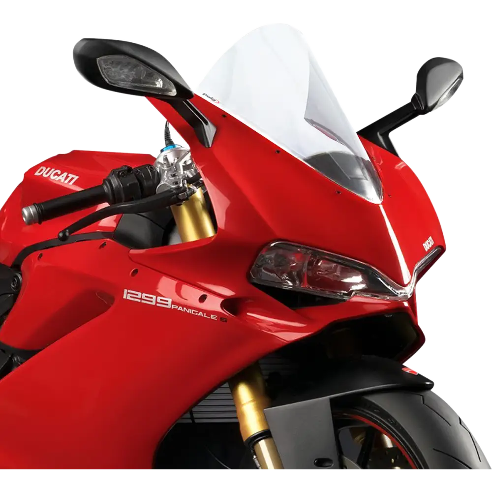 PUIG HI-TECH PARTS Race Windscreen - 14-1/2" - Clear - Panigale 7621W