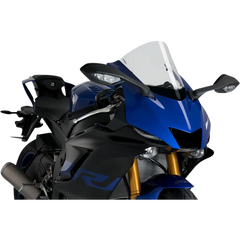 PUIG HI-TECH PARTS Race Windscreen - 14-1/2" - Smoke - YZF-R6 3633H