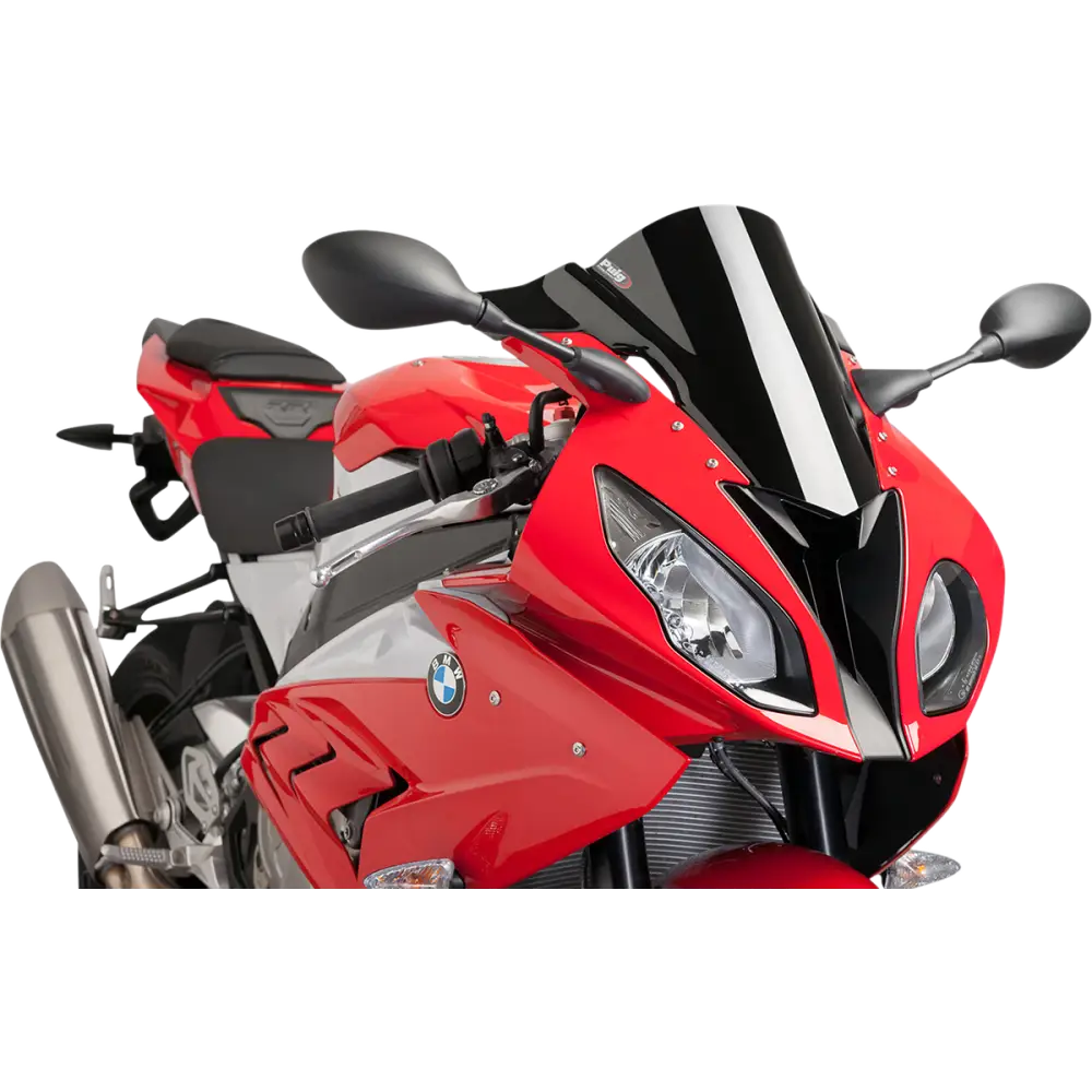 PUIG HI-TECH PARTS Race Windscreen - 14-1/4" - Black - S1000RR 7564N