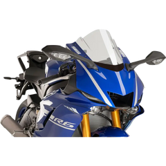 PUIG HI-TECH PARTS Race Windscreen - 14-1/4" - Clear - Yamaha 9723W