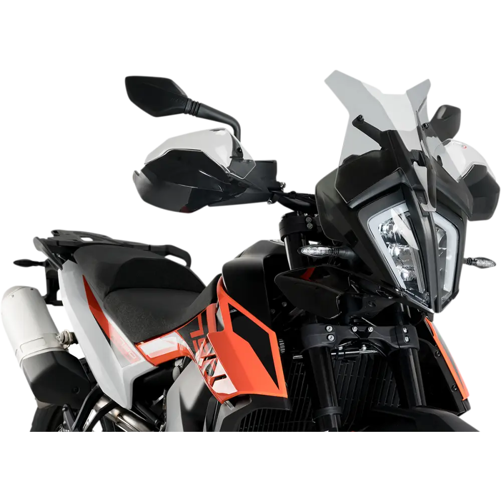 PUIG HI-TECH PARTS Race Windscreen - 14-1/4" - Smoke - KTM 790 3738H