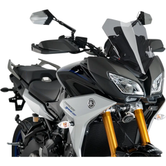 PUIG HI-TECH PARTS Race Windscreen - 14-3/4" - Light Smoke - Yamaha 9724H