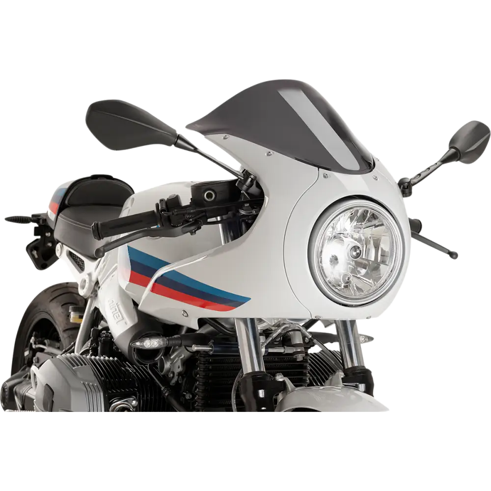 PUIG HI-TECH PARTS Race Windscreen - 15-1/4" - Dark Smoke - BMW 9402F