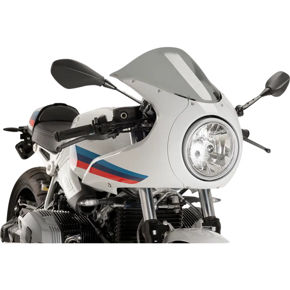 PUIG HI-TECH PARTS Race Windscreen - 15-1/4" - Smoke - BMW 9402H