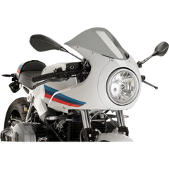 PUIG HI-TECH PARTS Race Windscreen - 15-1/4" - Smoke - BMW 9402H