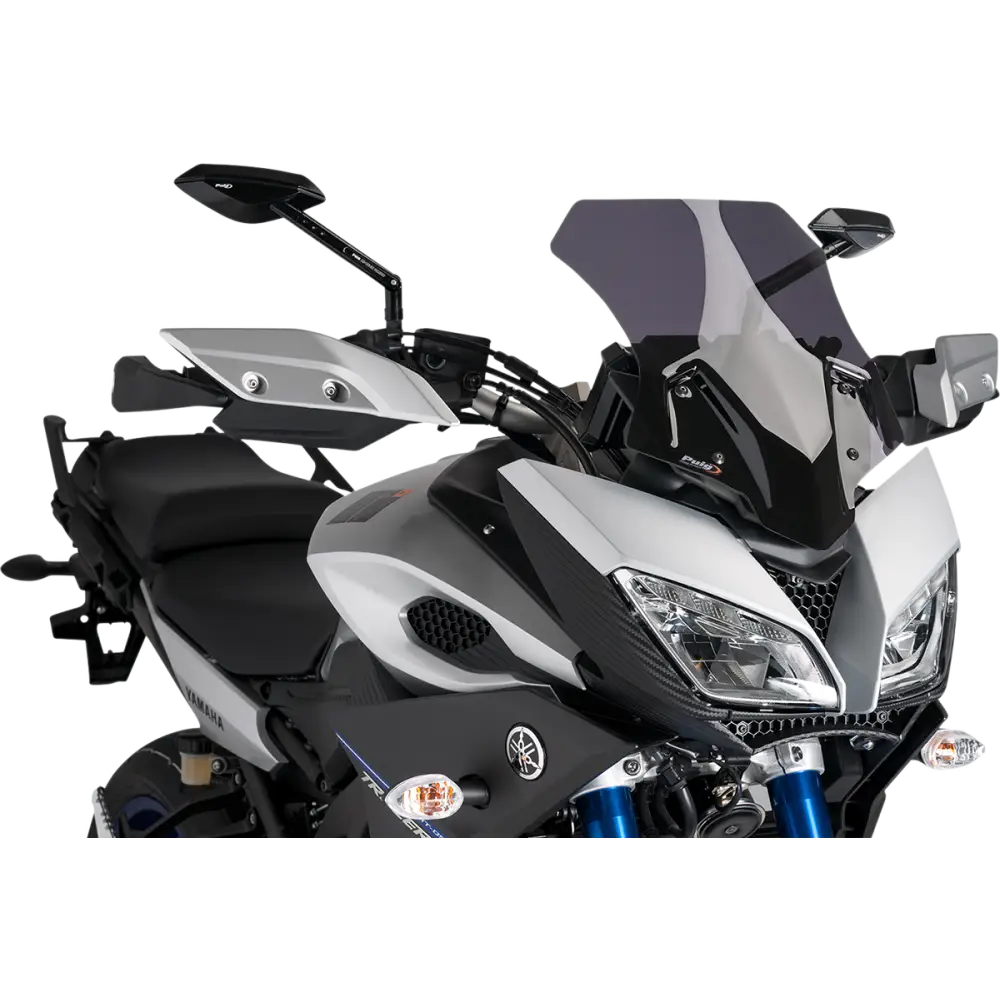 PUIG HI-TECH PARTS Race Windscreen - 15-3/8" - Dark Smoke - FJ-09 7645F
