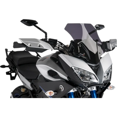 PUIG HI-TECH PARTS Race Windscreen - 15-3/8" - Dark Smoke - FJ-09 7645F