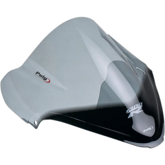 PUIG HI-TECH PARTS Race Windscreen - 15-3/8" - Smoke - Hayabusa 4826H