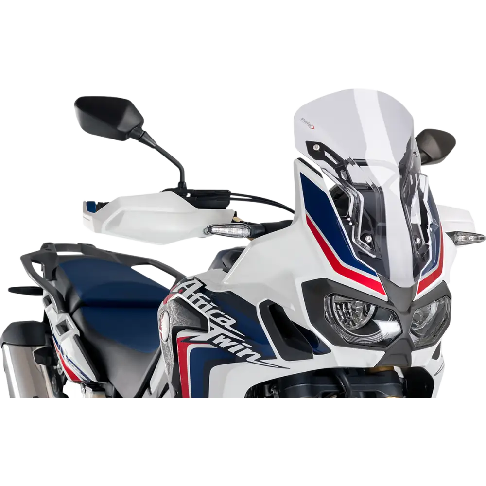 PUIG HI-TECH PARTS Race Windscreen - 16-1/4" - Clear - Honda 8904W