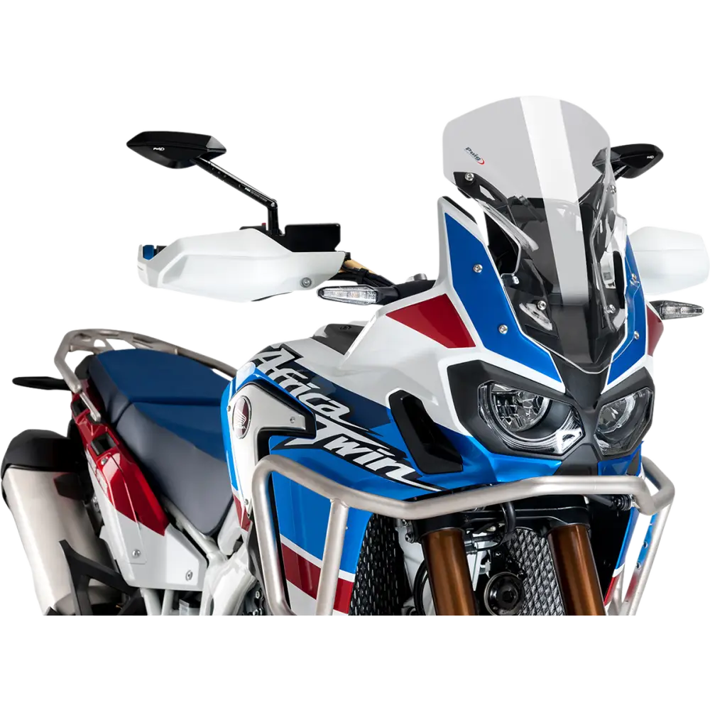 PUIG HI-TECH PARTS Race Windscreen - 16-1/4" - Light Smoke - Honda 8904H