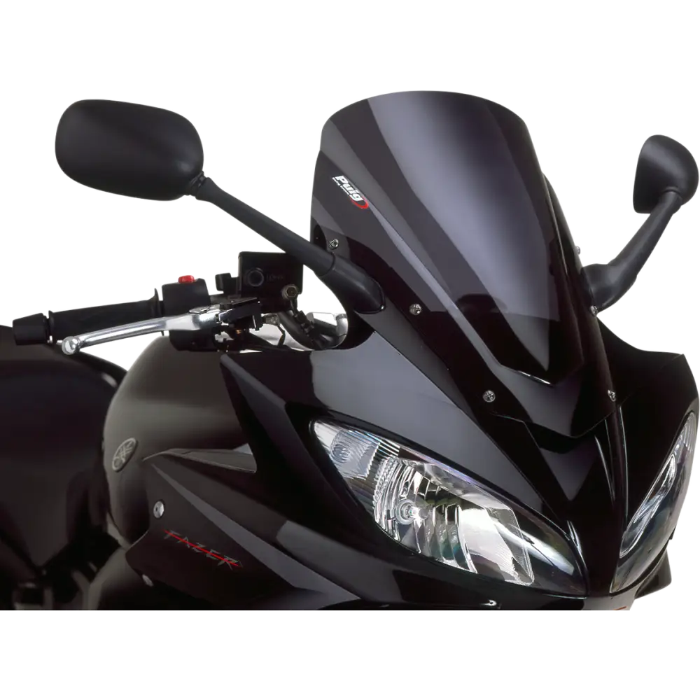 PUIG HI-TECH PARTS Race Windscreen - 16-1/8" - Dark Smoke - FZ1 4061F