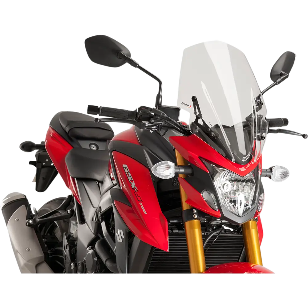 PUIG HI-TECH PARTS Race Windscreen - 17-1/4" - Clear - Suzuki 9436W