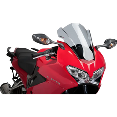 PUIG HI-TECH PARTS Race Windscreen - 17-1/8" - Smoke - VRF800 7598H