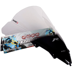 PUIG HI-TECH PARTS Race Windscreen - 17-3/4" - Clear - YZF-R1 4935W