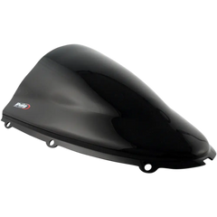 PUIG HI-TECH PARTS Race Windscreen - 17-3/8" - Black - ZX-14 4057N
