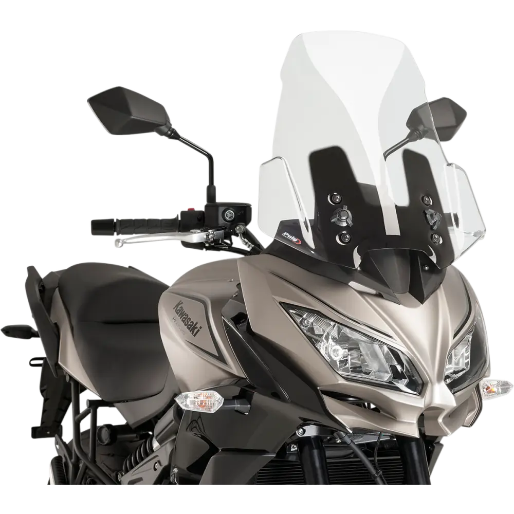 PUIG HI-TECH PARTS Race Windscreen - 19-3/4" - Clear - Kawasaki 9421W