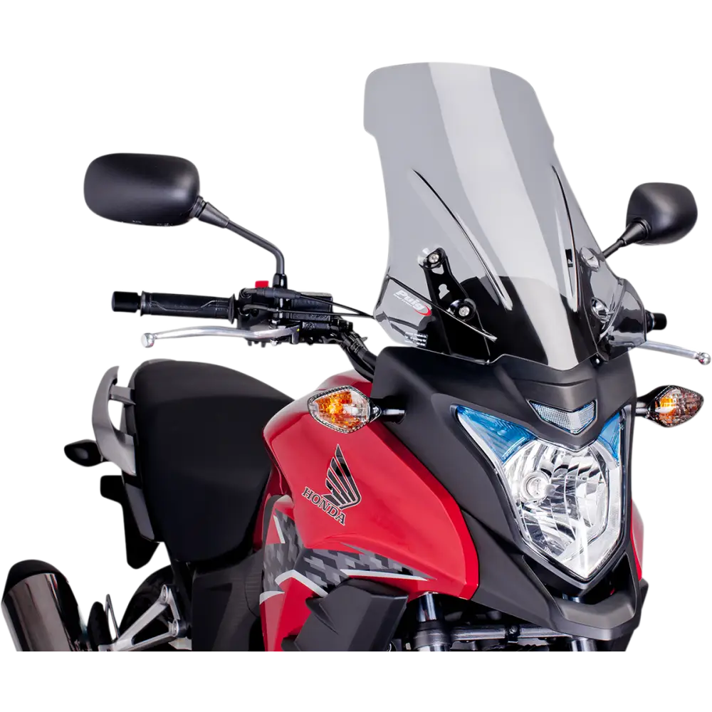 PUIG HI-TECH PARTS Race Windscreen - 19" - Light Smoke - Tour - Honda 6480H