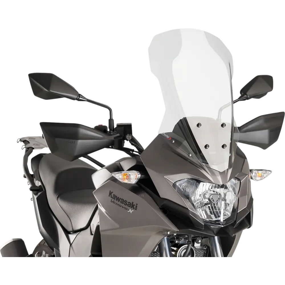 PUIG HI-TECH PARTS Race Windscreen - 20-1/2" - Clear - Kawasaki 9710W