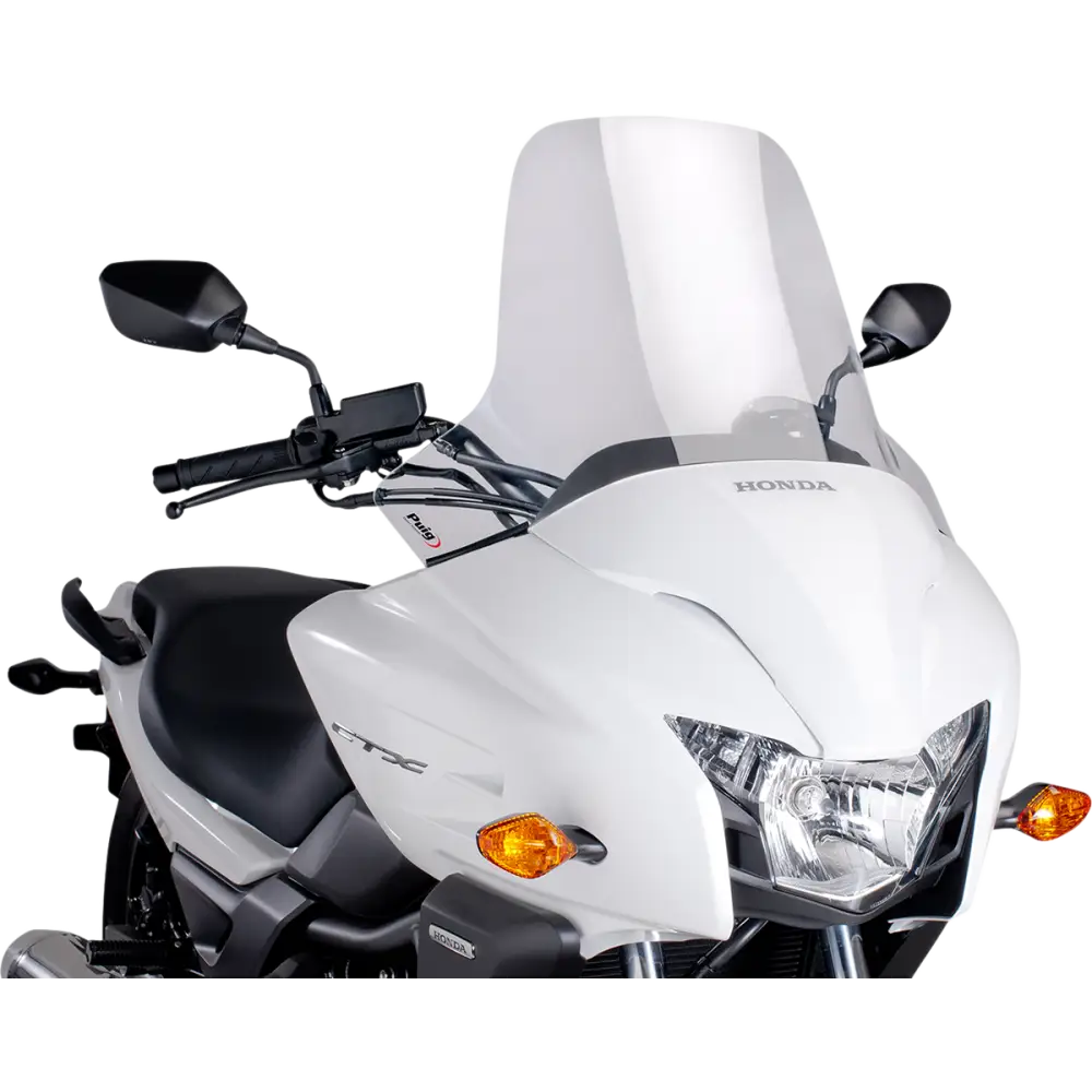 PUIG HI-TECH PARTS Race Windscreen - 20" - Clear - Honda 7227W