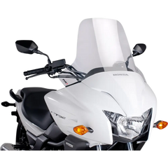 PUIG HI-TECH PARTS Race Windscreen - 20" - Clear - Honda 7227W