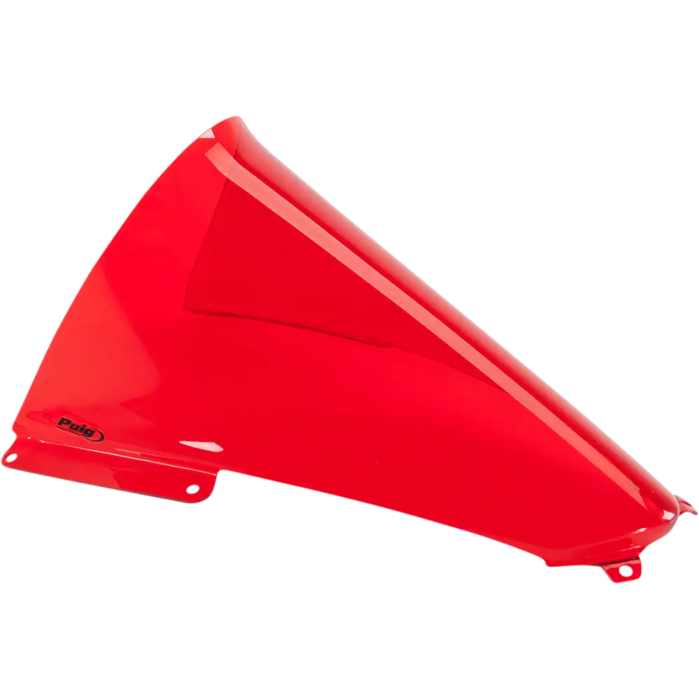 PUIG HI-TECH PARTS Race Windscreen - 7-1/2" - Red - Panigale 3759R