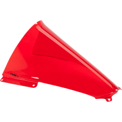 PUIG HI-TECH PARTS Race Windscreen - 7-1/2" - Red - Panigale 3759R