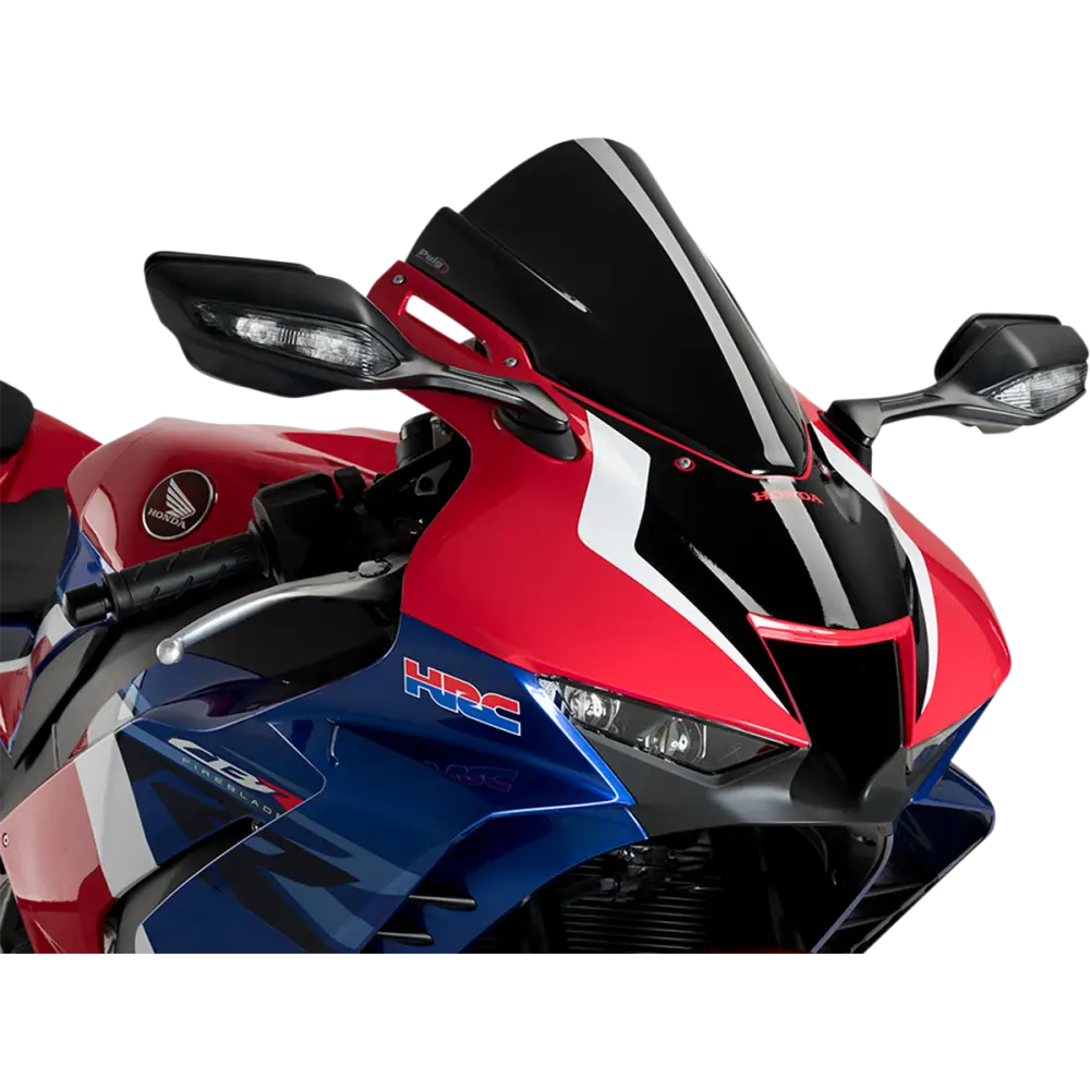 PUIG HI-TECH PARTS Race Windscreen - Black 20313N