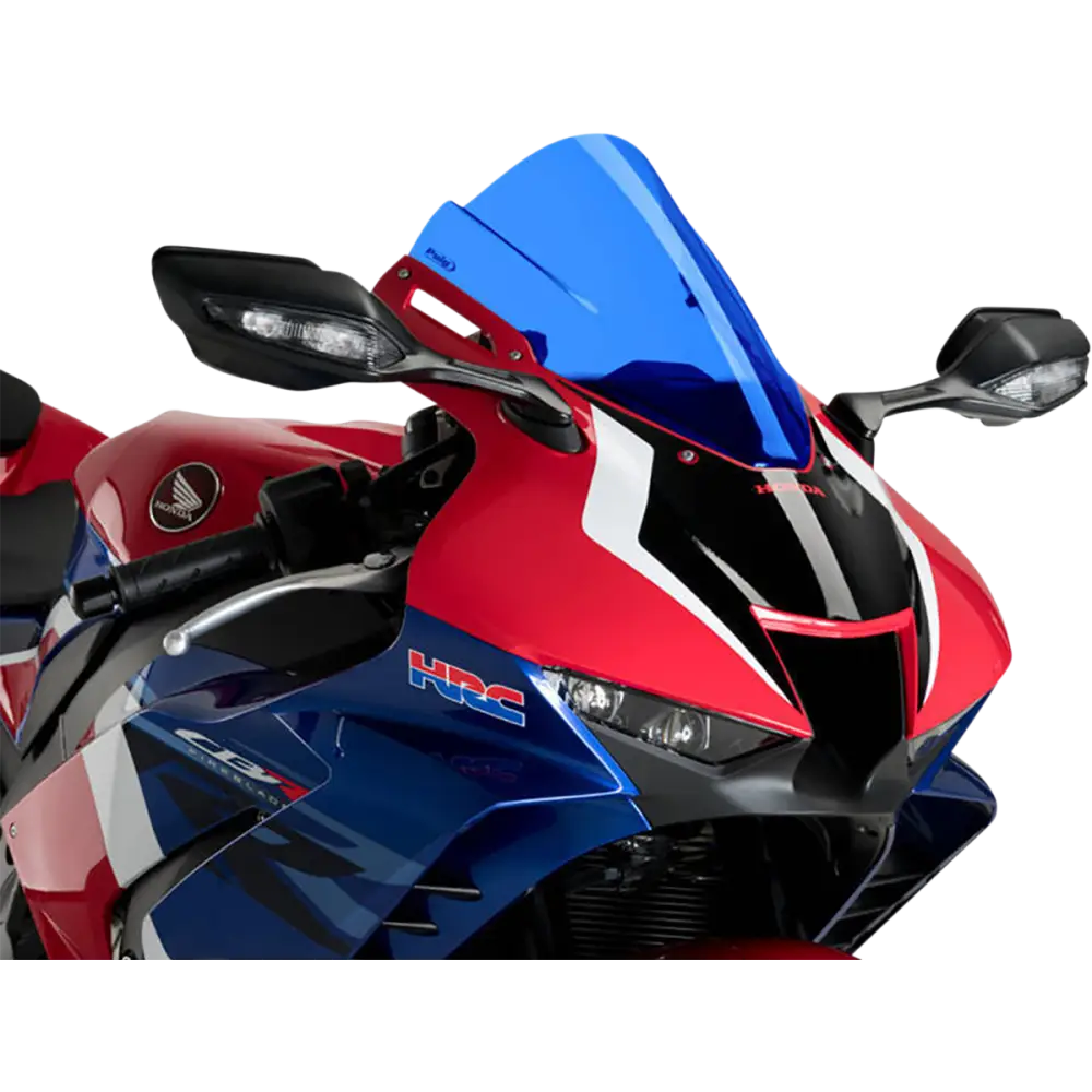 PUIG HI-TECH PARTS Race Windscreen - Blue 20313A