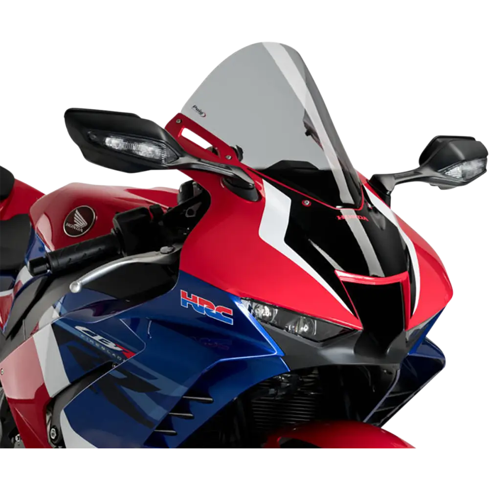 PUIG HI-TECH PARTS Race Windscreen - Smoke 20314H