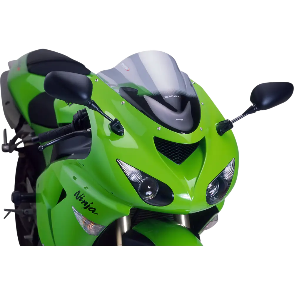 PUIG HI-TECH PARTS Race Windscreen - Smoke - ZX10R 4053H