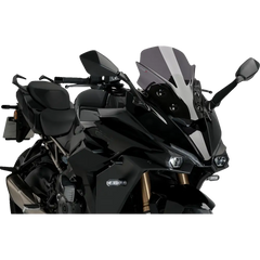 PUIG HI-TECH PARTS Sport Windscreen - 16" - Dark Smoke - GSX-S1000 GT 21341F