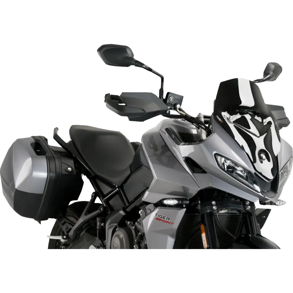 PUIG HI-TECH PARTS Sport Windscreen - Black - Tiger Sport 660 21318N