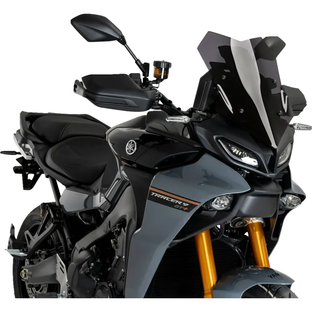 PUIG HI-TECH PARTS Sport Windscreen - Dark Smoke - Yamaha 21967F